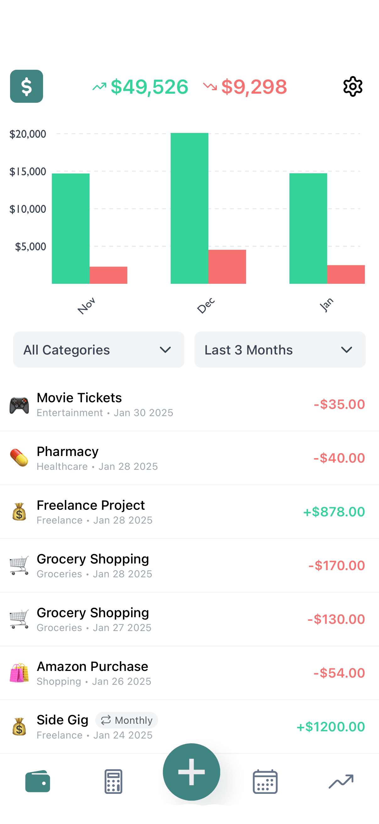 Finance Dashboard